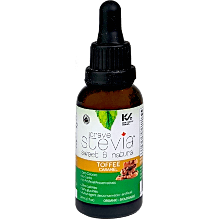 Organic Stevia Drops - Toffee